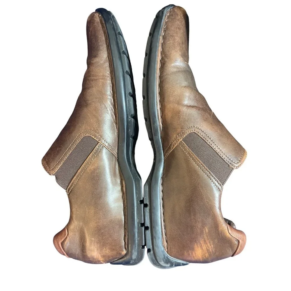 Cole Haan Men's Loafers Brown Leather Slip-On Shoes in Size 14M